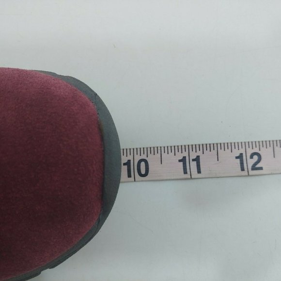 Lands End Womens‎ 489293 Suede Quilted Boots 6.5D - Picture 6 of 11